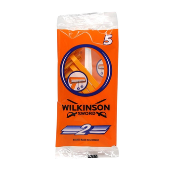 Одноразові бритви для гоління чоловічі Wilkinson Sword 2 леза 5 шт