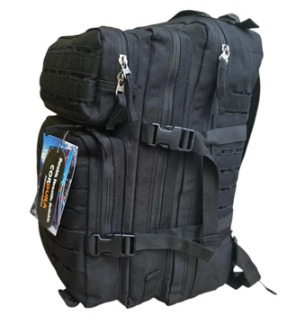 Рюкзак тактический штурмовой Over Earth мод 338 40 литров Cordura черный