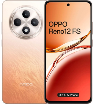 Smartfon OPPO Reno 12 FS 4G 8/512GB Amber Orange (6932169351447)