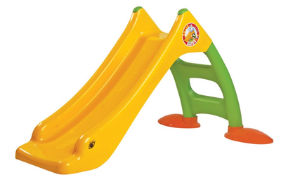Zjeżdżalnia ogrodowa dla dzieci LEAN Toys 424 Zielono-żółta (5905515351522)