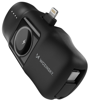 Powerbank Wozinsky WF16-YLS 5000mAh 15W Lightning Czarny (WF16-YLS_BLA)