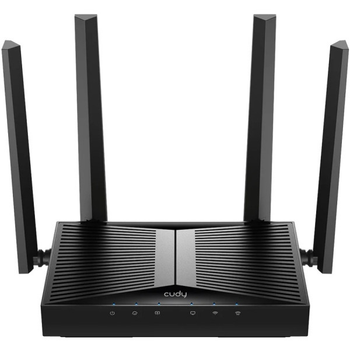 Маршрутизатор роутер Cudy WR3600 BE3600 Gigabit Wi-Fi 7 Router 2.4 ГГц/5 ГГц Black (WR3600)