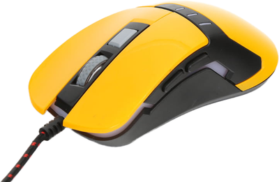 Миша VARR OM-270 Gaming USB Black/Yellow (5907595417853)