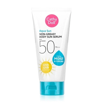 Солнцезащитный водоотталкивающий крем-сыворотка для тела Cathy Doll SPF50 PA+++ 50мл
