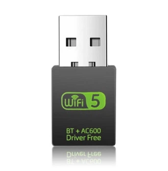 Адаптер WiFi USB AC600 для компьютеров телевизоров Т2 приставок медиа