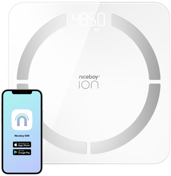 Весы напольные Niceboy ION SmartScale Белые