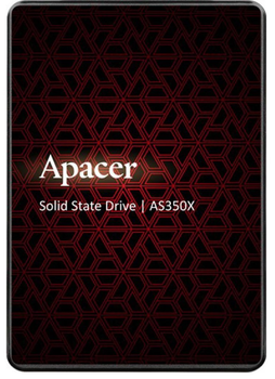 SSD накопичувач Apacer AS350X 128GB SATAIII 3D NAND (AP128GAS350XR-1) (6665476)