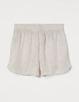 Шорти H&M Ж1117774 (0990357) колір бежевий (Ж1117774 - 208270)