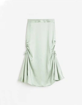 Спідниця H&M Ж1116230 (12114978) колір зелений XXS