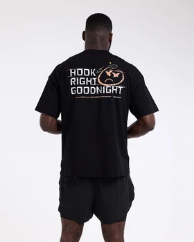 Футболка Hook Right Goodnight Oversized XXL Чорна