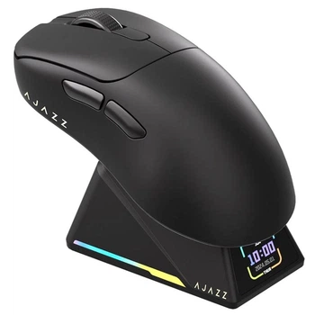 Мышка AJAZZ AJ179 Apex PAW3950 8K с док-станцией чёрная