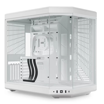Корпус Hyte Y70 Snow White Mid-Tower E-ATX with PCIE 4.0 cable (CS-HYTE-Y70-WW)