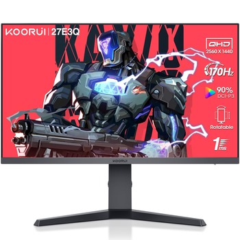 Монитор 27" KOORUI 27E3Q 2К IPS 170 Гц Б/В