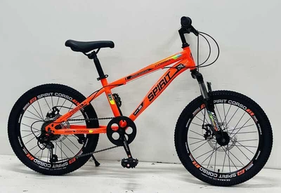 Велосипед Спортивний Corso SPIRIT 20" дюймів ST-20458 рама сталева 12``, 7 швидкостей Shimano, зібран на 75