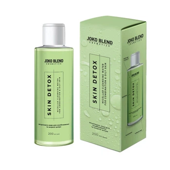 Міцелярна вода Joko Blend Skin Detox для комбінованої та жирної шкіри 200 мл
