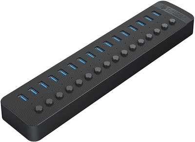 Hub USB Orico 16x USB-A 3.0 with switches (CT2U3-16AB)