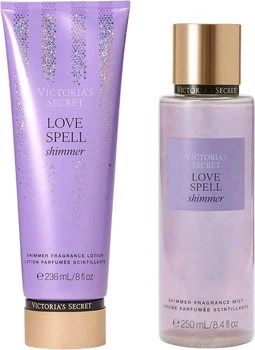 Набор для тела Victoria's Secret Love Spell Shimmer Мист 250 мл + Лосьон 236 мл (1159829806)