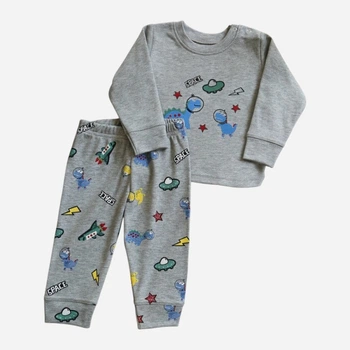 Детская пижама для мальчика Flamingo 256-102 116 см Меланж (4829960253181)