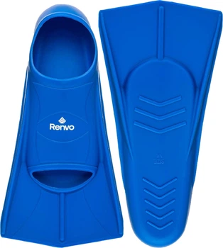 Короткие тренировочные ласты в бассейне Renvo Frio с закрытой пяткой 30-32 Синие (SF100-04 30-32)