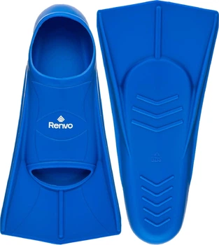 Короткі ласти для тренування в басейні Renvo Frio із закритою п'ятою 33-35 Сині (SF100-04 33-35)