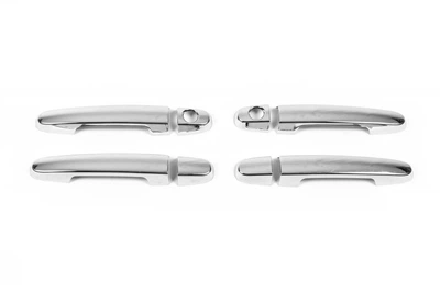 Накладки на ручки (4 шт) Carmos - турецька сталь для Toyota Camry 2001-2006 рр