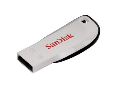 Флешка SanDisk 16 GB Cruzer Blade White (SDCZ50C-016G-B35W)