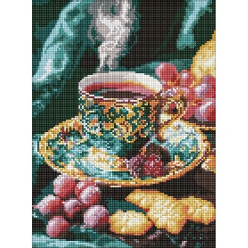Алмазная мозаика "Кофе по-турецки", 30х40 см