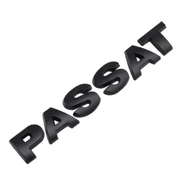 Эмблема надпись LinkNexGen Passat (для Volkswagen) Черная 115х16 мм (на скотче) 3B0853687