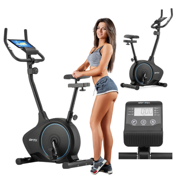 Велотренажер Gymtek XB1400 синій. Магнітний, 8 рівнів, до 150 кг, для дому, кардіо
