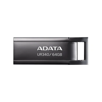 USB флеш накопитель ADATA 64GB UR340 Black USB 3.2 (AROY-UR340-64GBK)