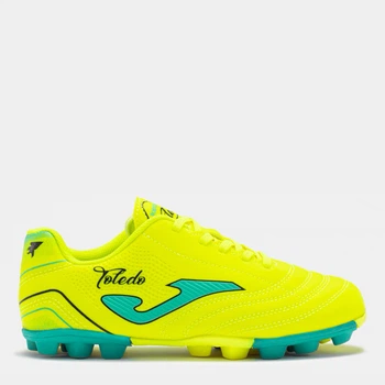 Подростковые футбольные бутсы-шиповки для мальчика Joma Toledo TOJW2411HG 38 Желтые (8445954955549)