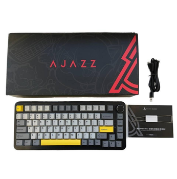 Игровая механическая клавиатура AJAZZ AK820 MAX: Hot-Swap, Gasket Mount, RGB, Магнитные переключатели