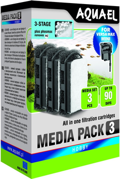 Wkład gabkowy AquaEl PhosMax FZN mini 3 szt (5905546192279)