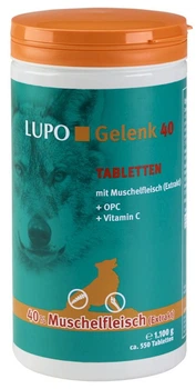 Добавка для укрепления суставов и костей собак Luposan GelenkKraft 40 Tabletten 550 шт.