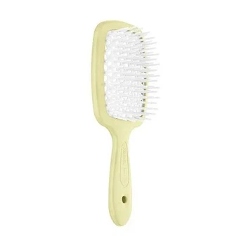 Расческа для волос Janeke Small Superbrush 1830 The Original Italian Patent Желто-белая