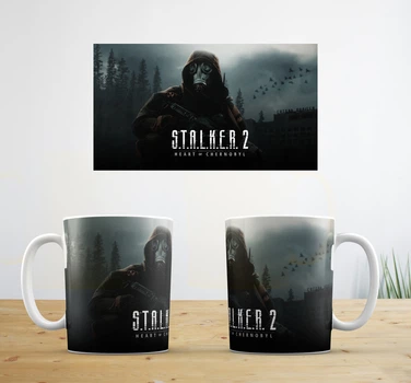 Чашка керамічна "Сталкер 2: Серце Чорнобиля (Stalker II)" Aurora V8