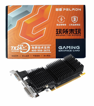 Видеокарта Peladn PCI-Ex GeForce GT 730 4Gb GDDR3 (64bit) (VGA, HDMI, DVI)