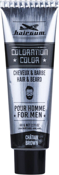 Фарба для волосся та бороди Hairgum Coloration Color 4 Brown 60 г (3426354086847)