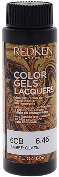 Набір фарб для волосся Redken Color Gels Lacquers 6CB Amber Glaze 3x60 мл (884486378095)