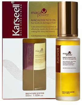 Olejek do włosów i skóry Karseell Maca Essence regenerujący 50 ml (4897110030548)