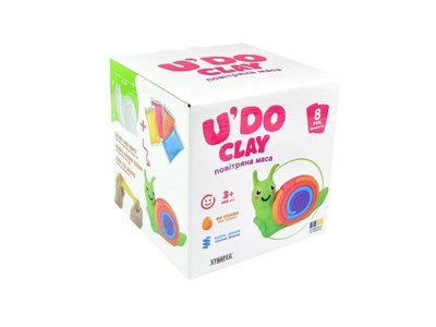 Набор для творчества Лепка. Улитка U'DO Clay, Strateg, 30746