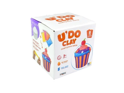 Набор для творчества Лепка. Кекс U'DO Clay, Strateg, 30750