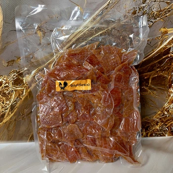 Вяленая сушеная курица "Барбекю" 500г, снеки закуски к пиву