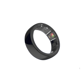 Smart Ring SV2 – Моніторинг Цукру, Тиску, Кисню та Контроль Сну та Активності, Розмір 8(18.2 мм)чорний