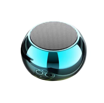 Портативная мини-колонка Bluetooth 5.0 3W объемный звук Металлический корпус с градиентом
