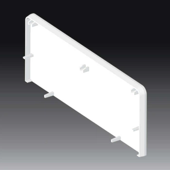 Заглушка для короба PK 160x65мм ПВХ белый [8481_HB] PK Kopos