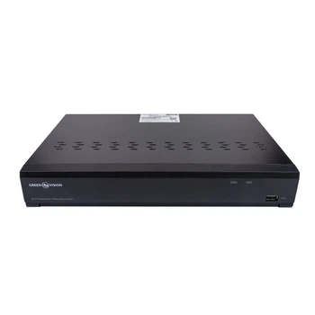 Видеорегистратор IP GreenVision GV-N-I016/08 (A) 8-канальный 12MP NVR для IP-камер видеонаблюдения