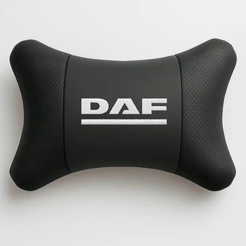 Автомобильная подушка под шею на подголовник с логотипом DAF