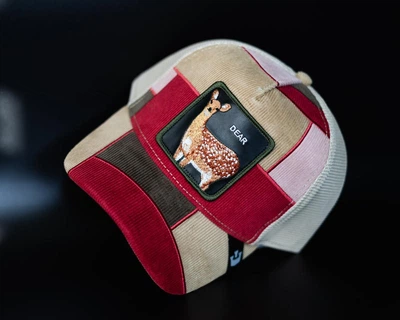Кепка Goorin Bros Animal Farm Dear Limited Collection One size Grey and Red (101-1110)