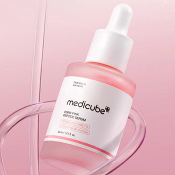 Восстанавливающая антивозрастная сыворотка с PDRN и пептидами Medicube PDRN Pink Peptide Serum 30 мл